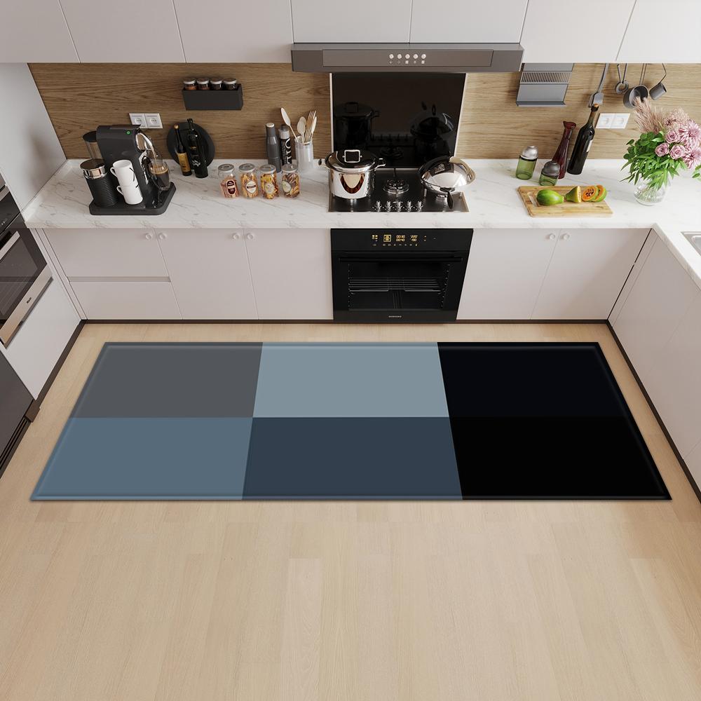 Kitchen Mat Porch Door Mat Bedroom Long Carpet Home Balcony Bathroom Non-slip Floor Living Room Carpet