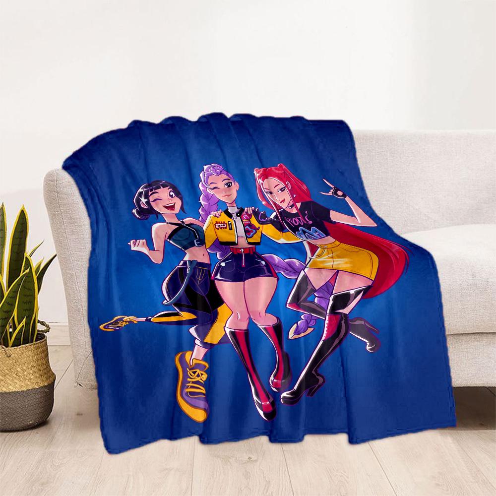 Neon Birthday Celebration Blanket Warmthful Decor Perfect for Seaside Office Chair Picnics Four Seasons Multipurpose Playful Design