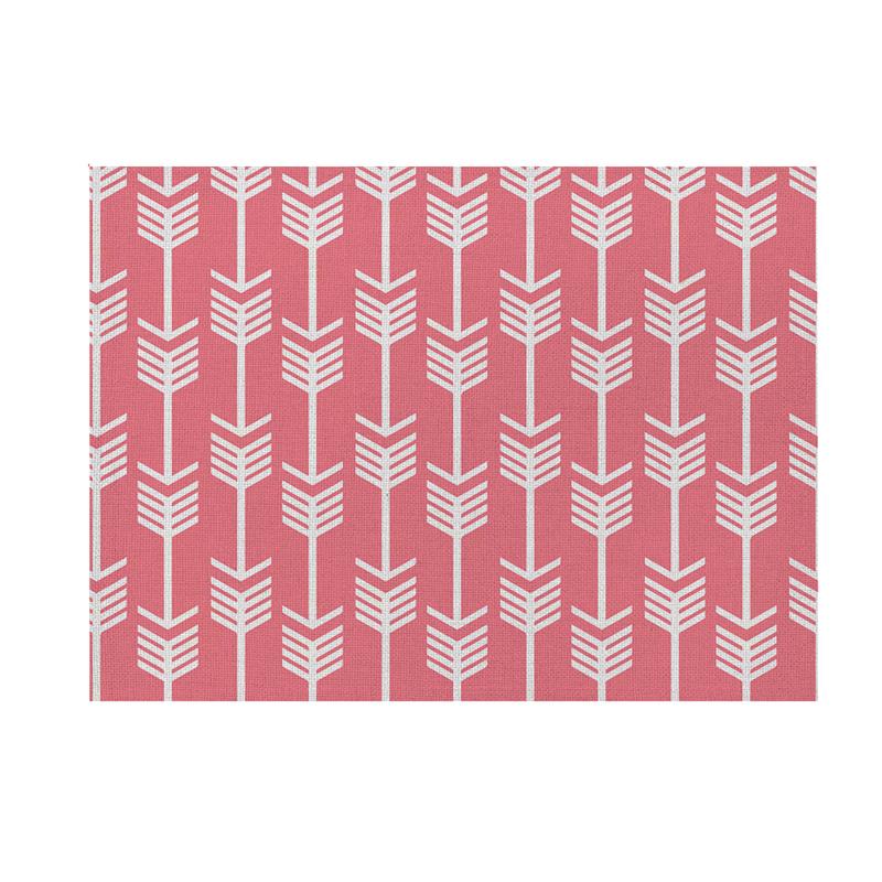 40X30cm Modern Geometric Simple Dining Tables Mat Heat Resistant Linen Placemat For Table Drink Cup Coaster Kitchen Accessories