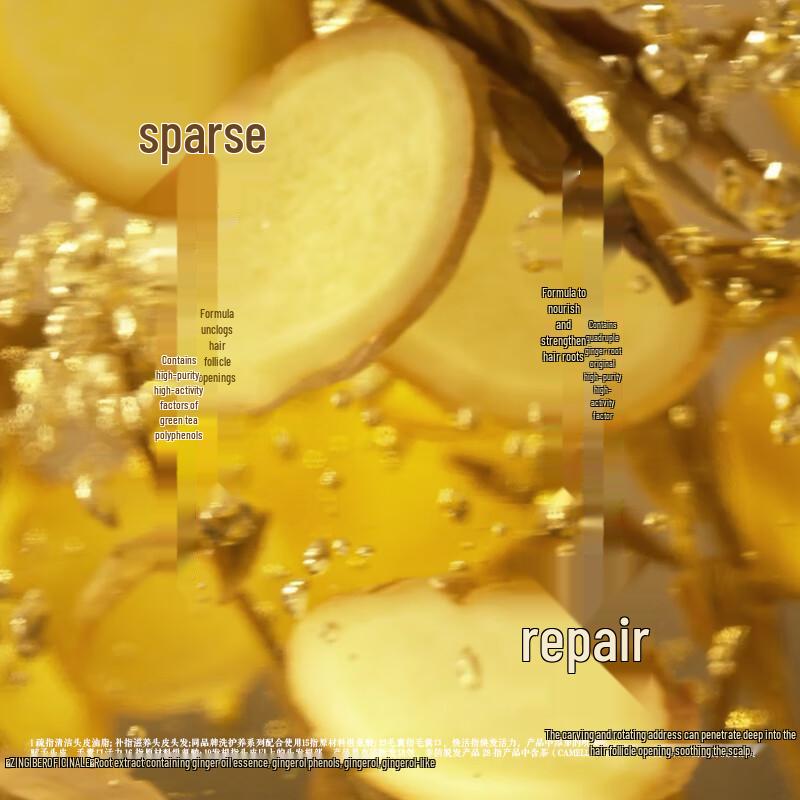 Hair Recipe Ginger Root Tea Anti-Breakage Shampoo