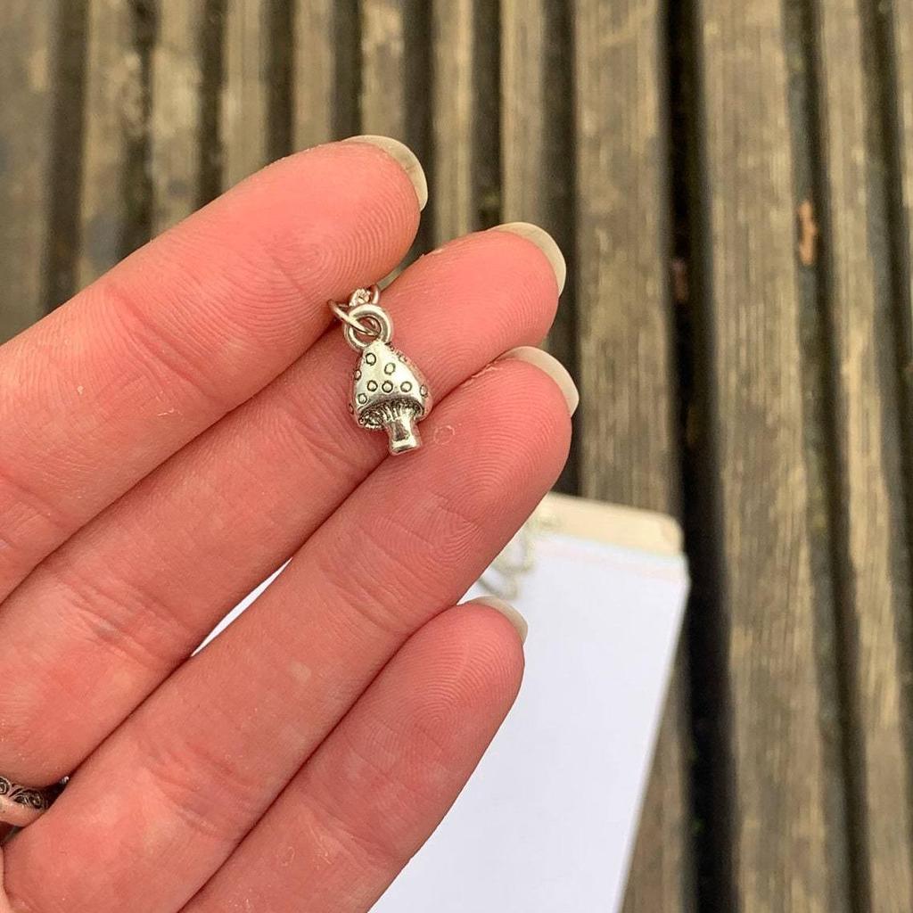 2022 Silver Mushroom Necklace - New Fashion Design