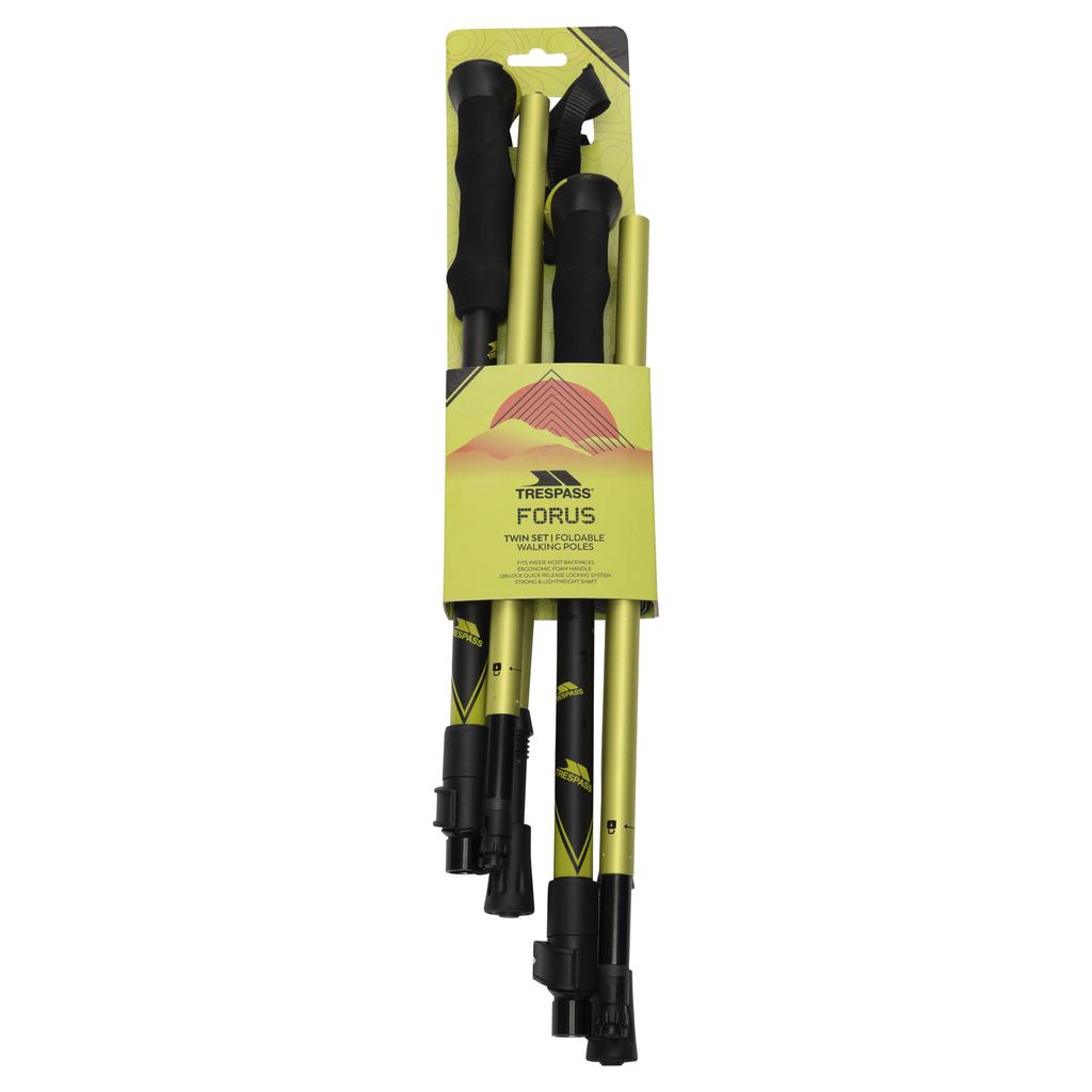 Trespass Forus Foldable Walking Pole Set