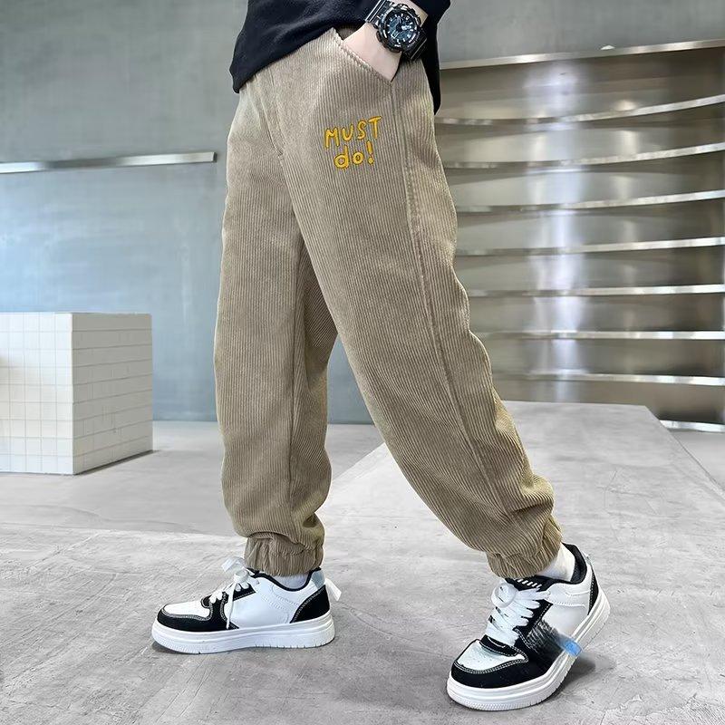 Boys' Trousers Spring and Autumn Sports Trousers New Middle and Large Children Wick Trousers Children's Casual Children's Trousers