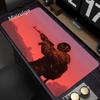 Large Mouse Pad Tactical Soldier Design NonSlip XXL Desk Pad Gaming Accessories Stitched Edges for Home and Game for Fps Gamer