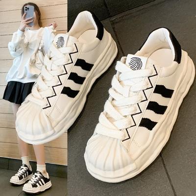 Shell Head Small White Shoes Spring and Autumn Student Casual Sneakers Fashion and Versatile Women's Shoes
