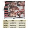 Soft Warm Blanket Picnic Horror Movie Scream Billy Loomis Throw Blanket  Flannel Bedspread For Bedroom Funny Sofa Bed Cover