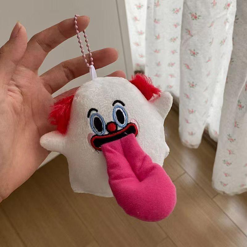 Halloween Funny Clown Doll School Bag Pendant Decorated with Ghost Ugly Cute Ghost Doll Gift