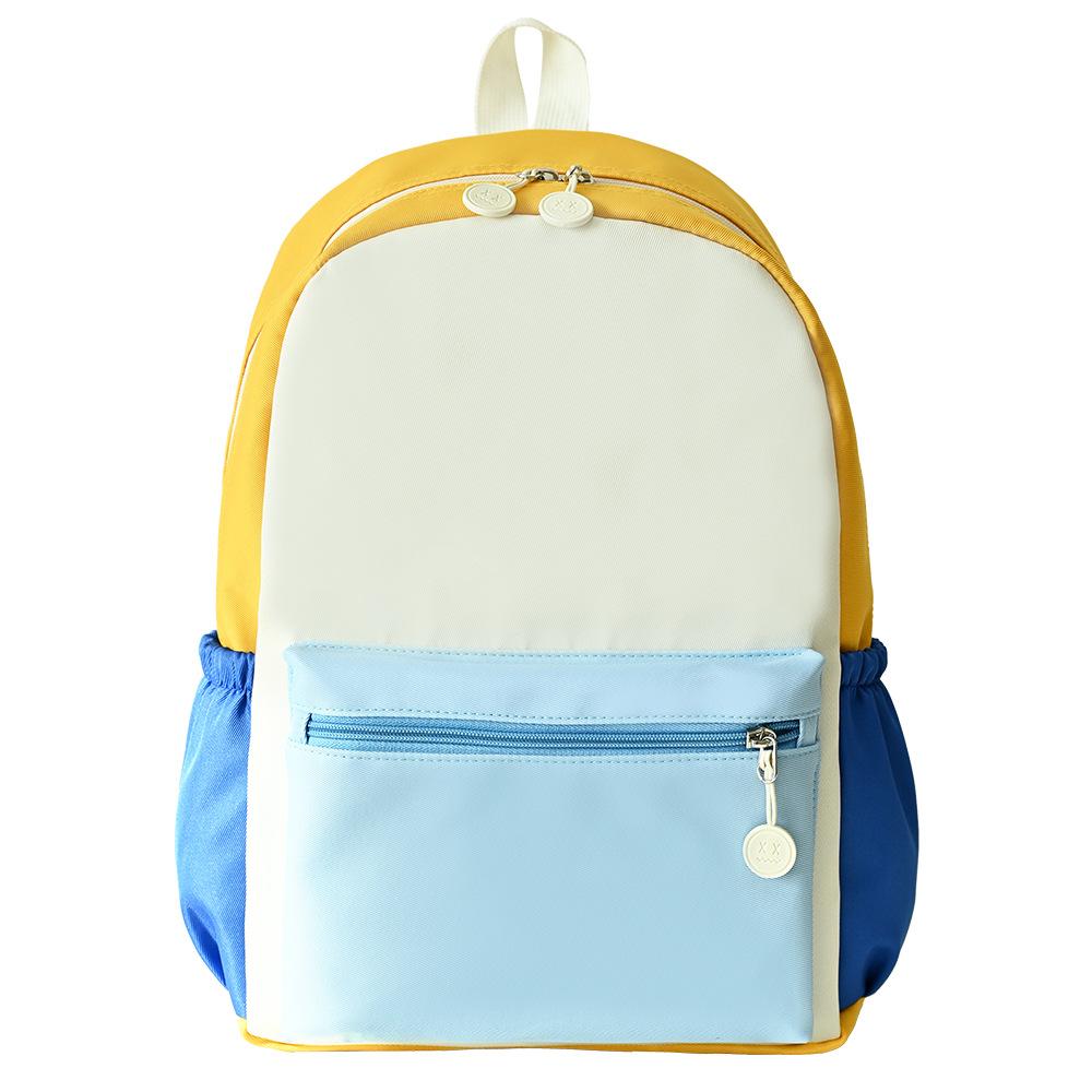 Junior and Senior High School Students Schoolbag Training Institutions Cram School Children's Backpack Leisure Travel Backpack