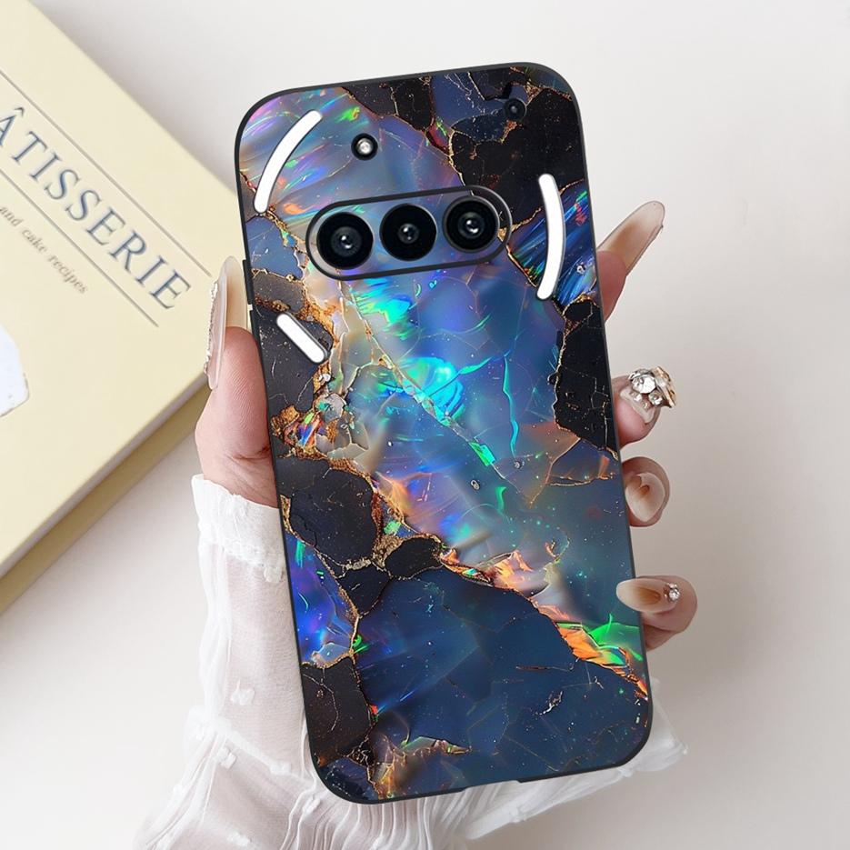 Per Custodia Nothing Phone 3A A059 Copertura Lussuosa Verniciata Candy Custodia Morbida in Silicone Per Nothing Phone 3A Pro A059P Phone3A Custodie