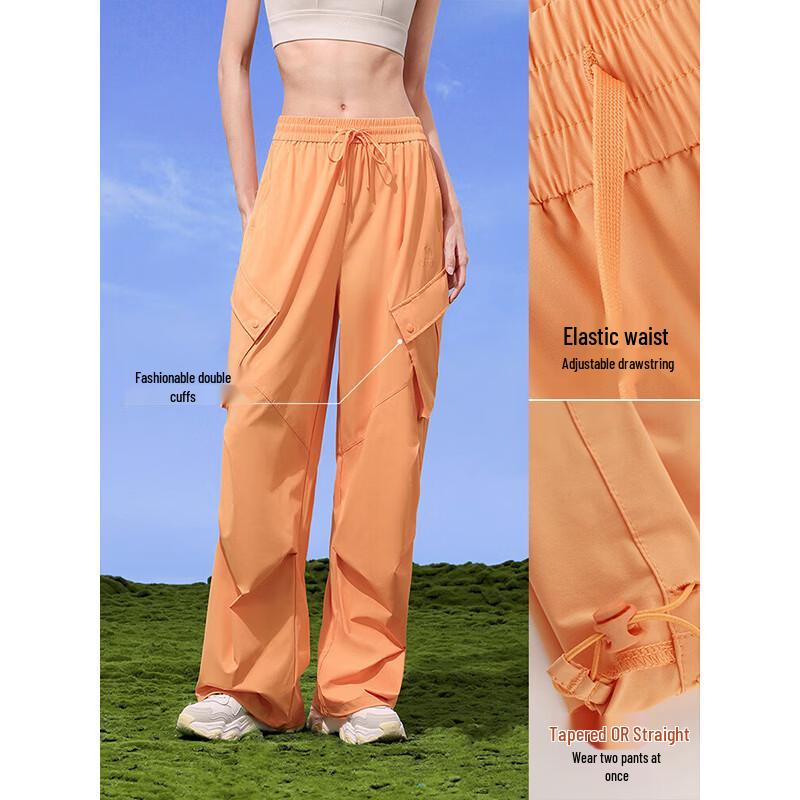 Camel Women's Outdoor Cargo Sun-Protection Pants