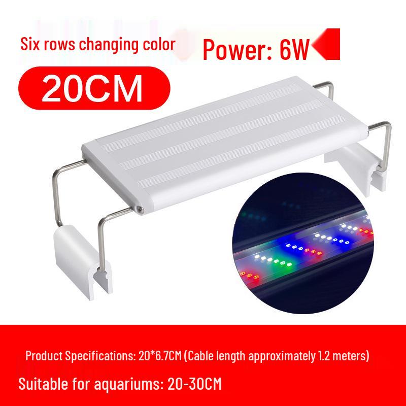 LED Aquarium Plant & Turtle Tank Light with Adjustable Bracket