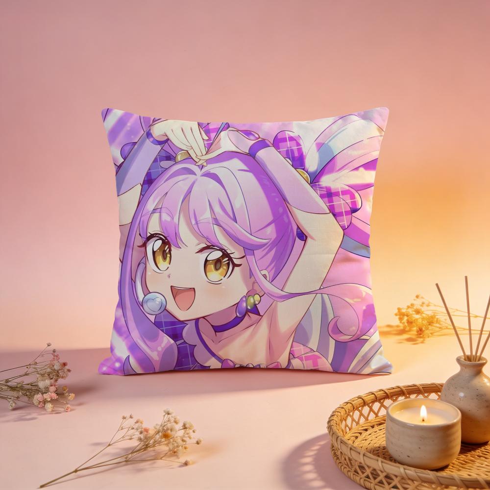 Hot YYYou and Idol Pretty Cureed Cushion Cover Comfortable Durable Pillow Cover MultiScene for Home Office Car Sofa