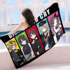 Anime G-Girls Cool Band Cry Microfiber Beach Towel Absorbent Quick Dry Soft Yoga Swimming Resort Mountain Climbing Towel