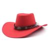 Europe, America and the West Cowboy Hat Travel Sunscreen Sun Hat Photo Curling Top Hat Mongolian Knight Tibetan Hat