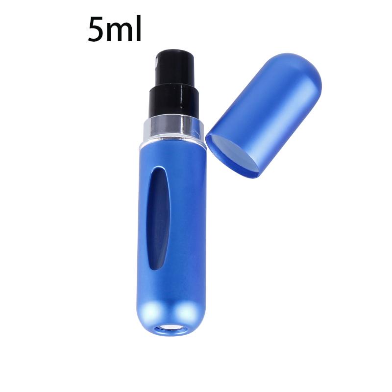 Refillable Mini Perfume Bottle Portable Cosmetic Bottle Spray Bottle Atomizer Spray Container Travel Refillable Bottles 5ml KTY