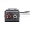 Adjustable Line Output Converter High to Low Level RCA Adapter Amplifier Audio