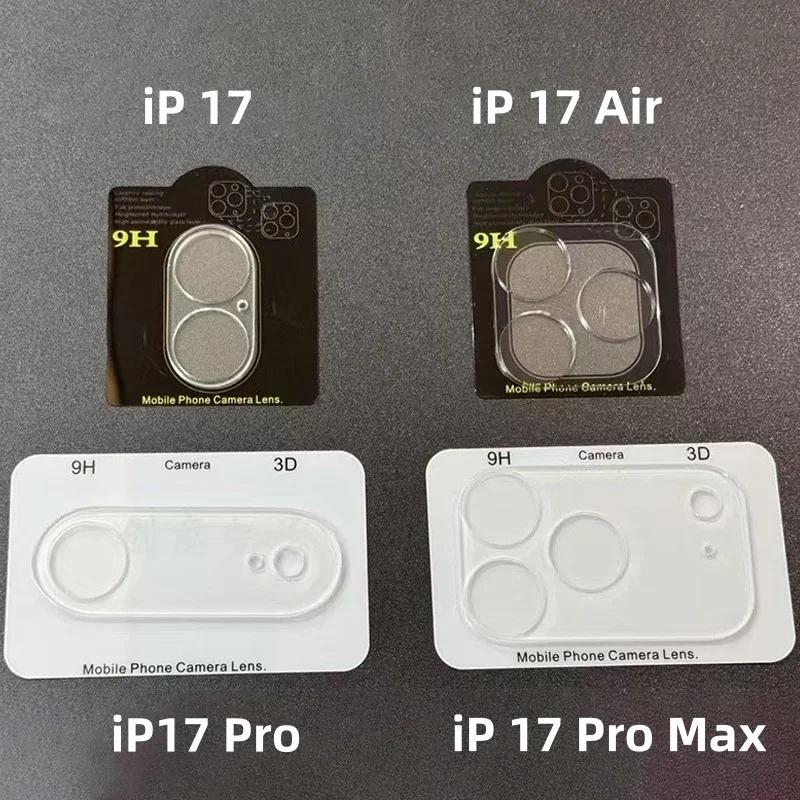 1pcs 9H High Quality Camera Lens Tempered Glass for IPhone 17 16 14 15 Pro Max 17Air HD Phone Camera Lens Protector Lens Film
