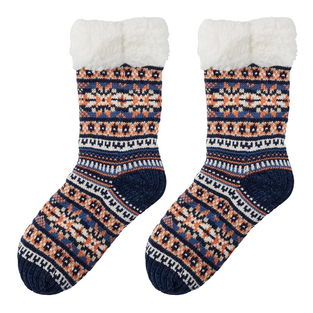 

Gunze Warm Fluffy with Fleece Cold Weather B UCHI-COLLE Socks, Lining, Mid-Length, Protection, Women s (Formerly Navy)