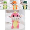 Adorable Big-eyed Dinosaur Plush Keychain Cute Cartoon Dinosaur Toy For Gifts