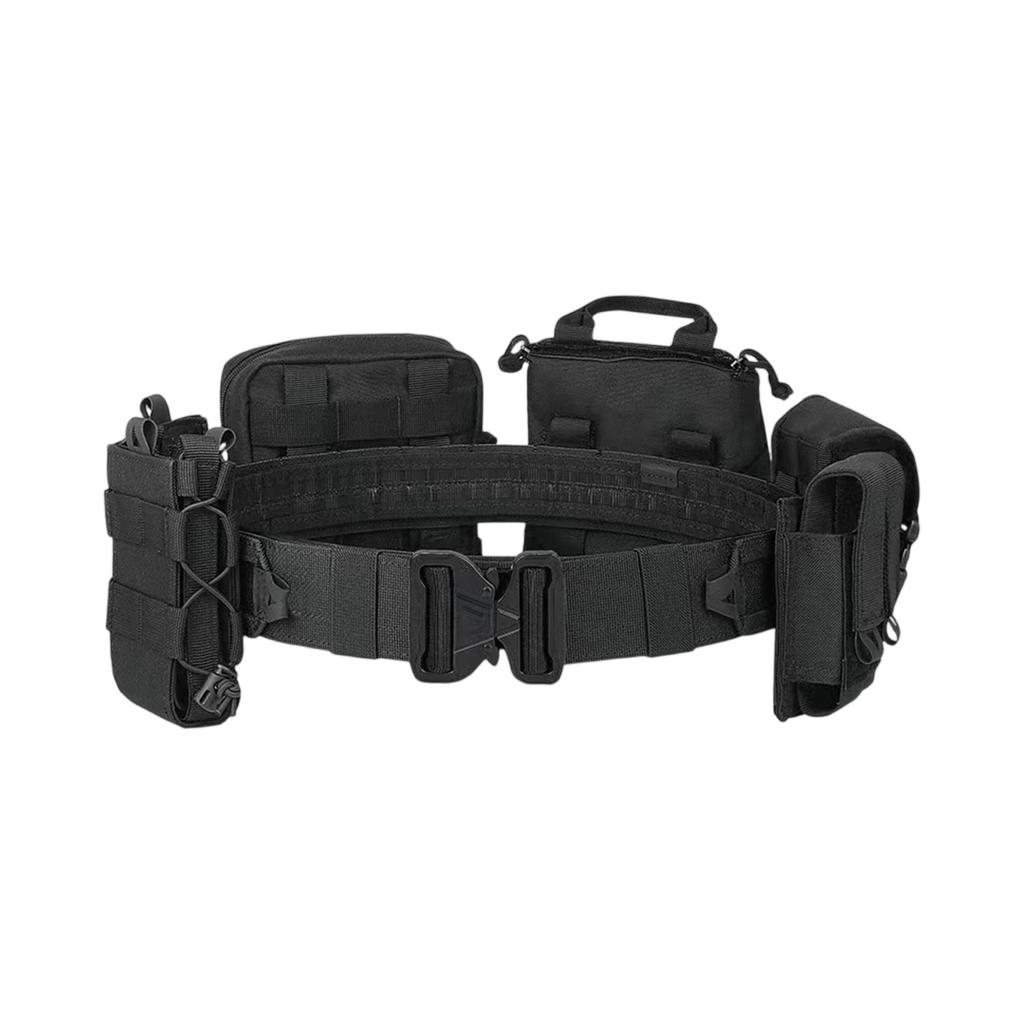 Outdoor  Patrol Set – Multi-Functional 8-Piece Kit with Detachable Adjustable Duty Waist Belt &  Gear