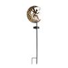 Solar Outdoor Iron Moon Fairy Garden Lamp
