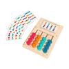 Montessori Preschool Learning Toys, Slide Puzzle Board, Educational Toys Shape Color