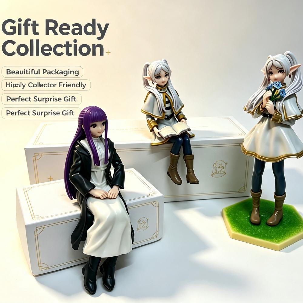 Noodle Stopper Sousou no Frieren Anime Girl Figure Frieren Beyond Journey's End Action Figure Collectible Model Toys