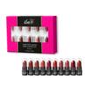 Kit de Mini Labiales Cremosos Mate de Larga Duración Iba | Set de Mini Labiales Mate tipo Bala | Altamente Pigmentados y de Larga Duración | Mini Hidratante y Humectante