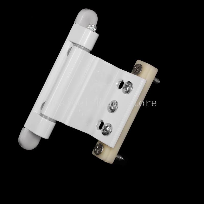 1PC Plastic Steel Casement Window Hinges Old-fashioned Sliding Door and Window Right-angle Hinges Furniture Door Accessories