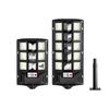 Huixiang Three-Sided Solar Street Light with Motion Sensor for Outdoor Courtyard