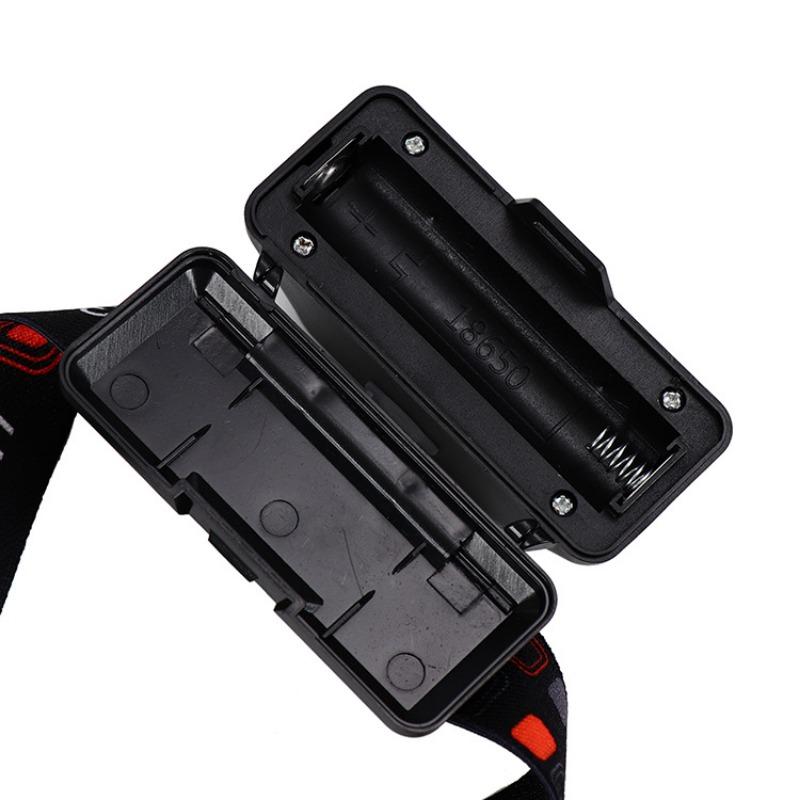 1Pz Faro anteriore multifunzionale con ricarica tramite porta USB faro di emergenza per esterni luce da pesca