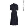 ELLASSAY Spring Cotton Blend Palace Shirt Dress EWW341Y08500
