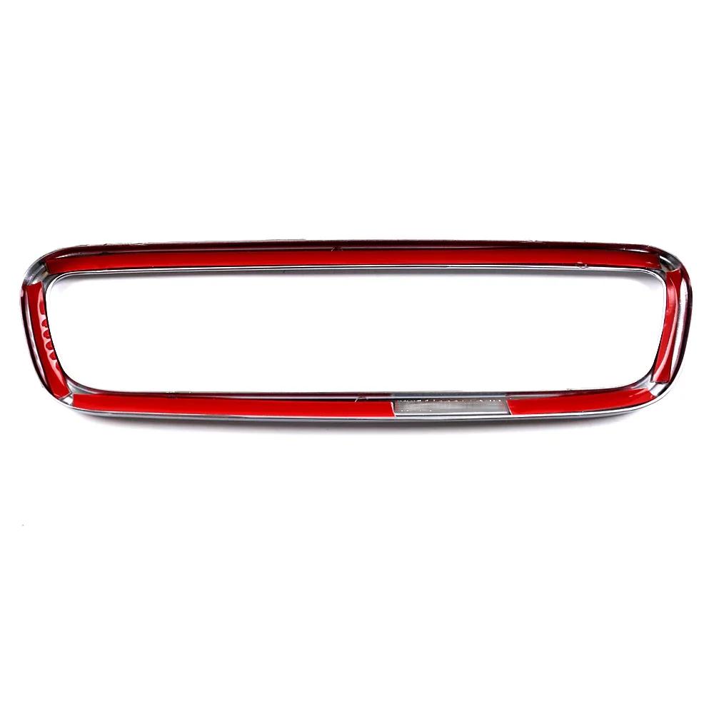 For Mercedes Benz C GLC GLE GLS M Class W205 X253 W166 Car Interior Mirror Frame Ring Cover Trim Matter Silver Decorate Sticker