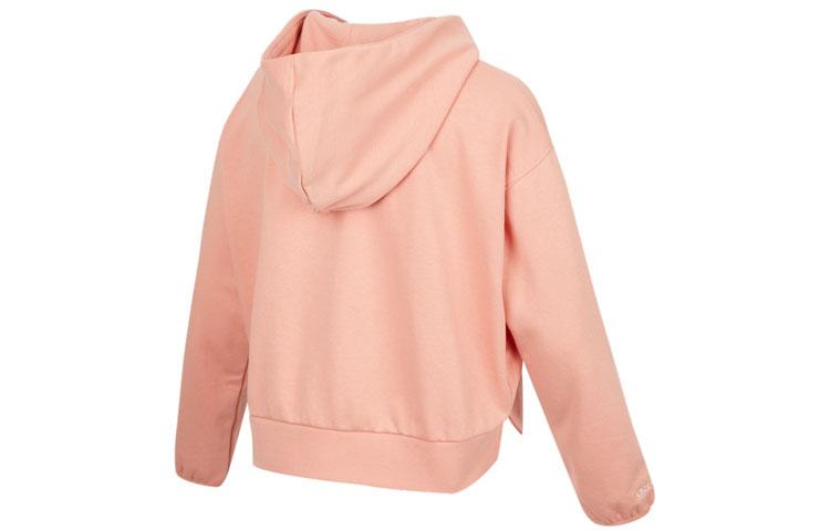 Nike Sweatshirts Women's Light Orange Hooded Moderate Other DA6484-824