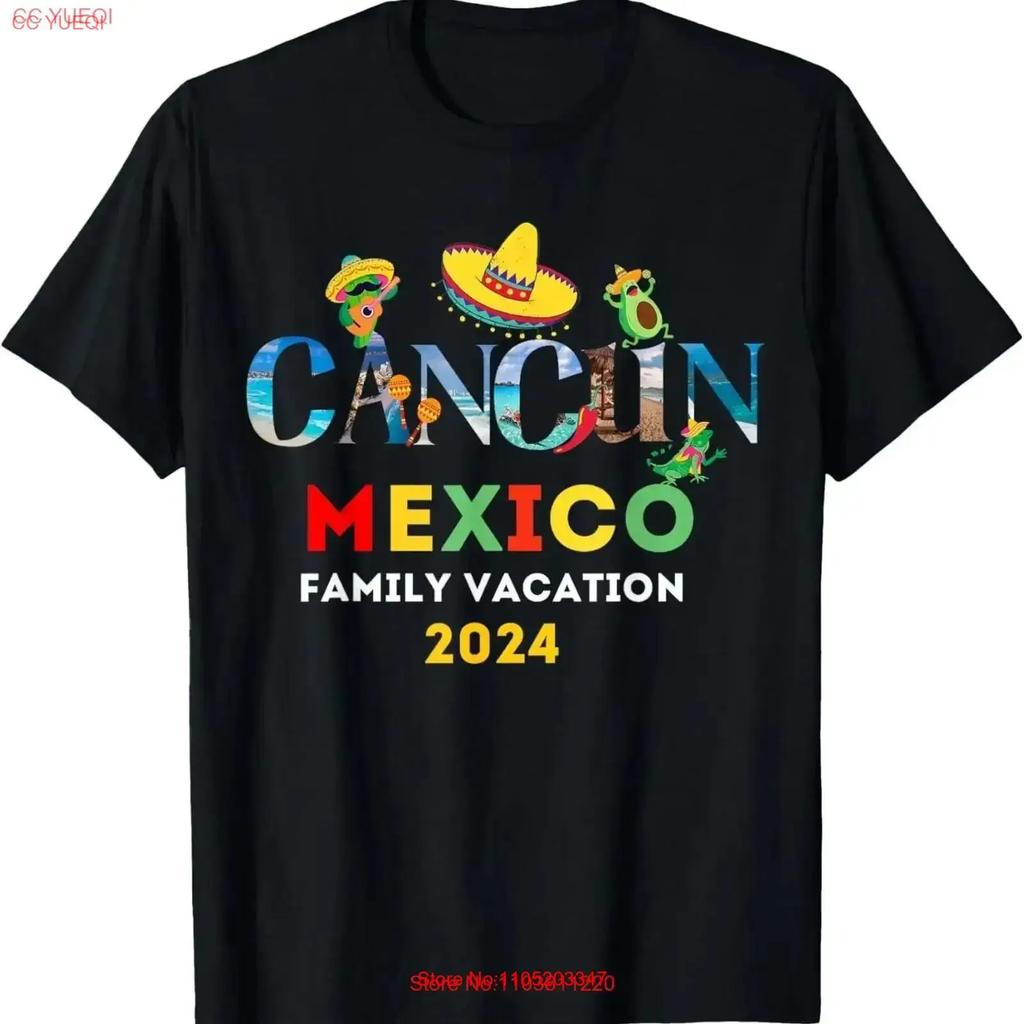 Cancun Mexico Family Trip Vacation 2024 Beach T Shirt Sweat vintage Washed Versatile fashion Stylish Comfortable vintage