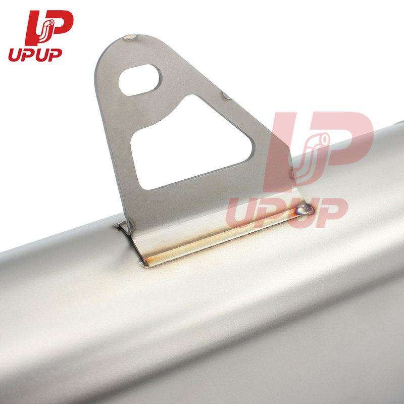 Universal Motorcycle Exhaust 61mm Motocross Muffler Escape Moto Stainless Steel Pipe For GSXR1000 GSXR1300 Z900 Z1000 MT09 MT07