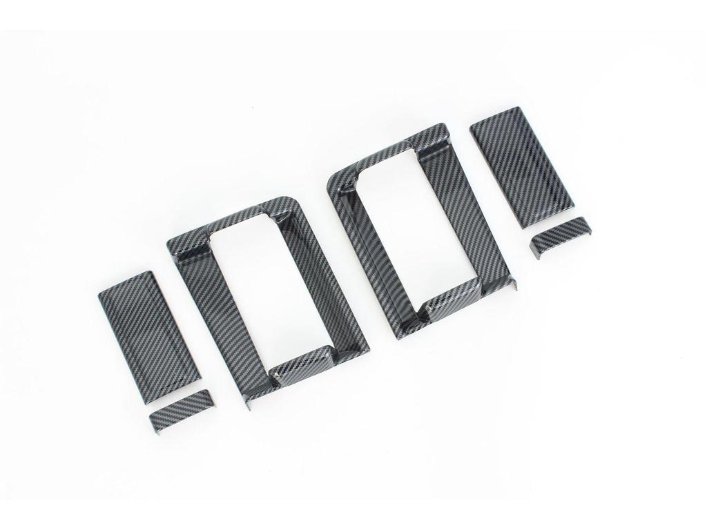 Interior Mod Kit for 25 BYD Xia: Includes middle door handle, door cup, and rear door inner handle decorative stickers.
