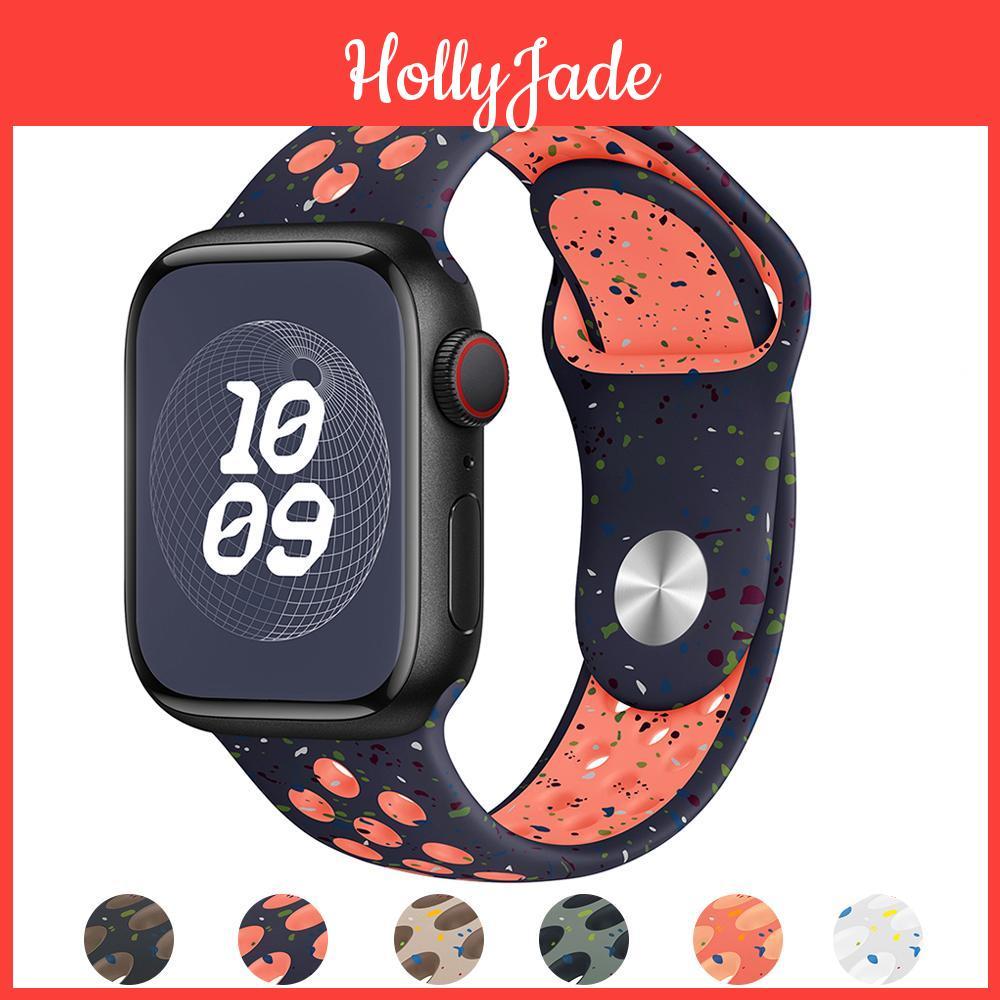 Strap Watch Apple For Silicone Ultra 2 49mm Sports Rubber Band For Iwatch Series 9 8 7 6 Se 4 3 2 45mm 44mm 42mm 41mm 40mm 38mm