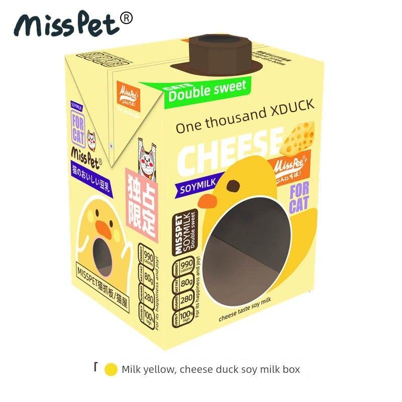 

Мисспет Когтеточка Товары для питомцев Молочный пакет Milk yellow