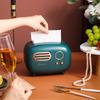 Retro Creative Tissue Box Paper Box Living Room Light Luxury Coffee Table Remote Control Storage Box Cute Napkin Box