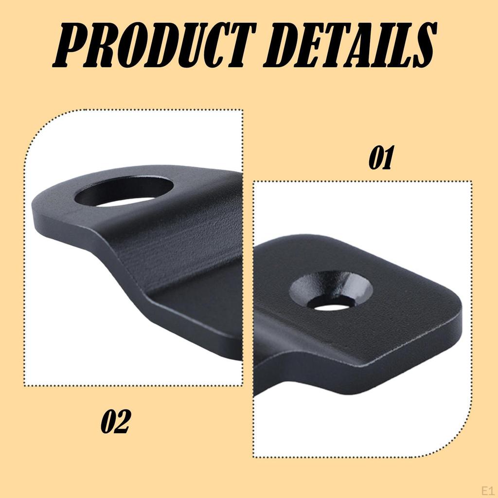 2x Engine Water Tank Radiator Bracket,Accessories Replacement Automotive Parts Professional Easy To