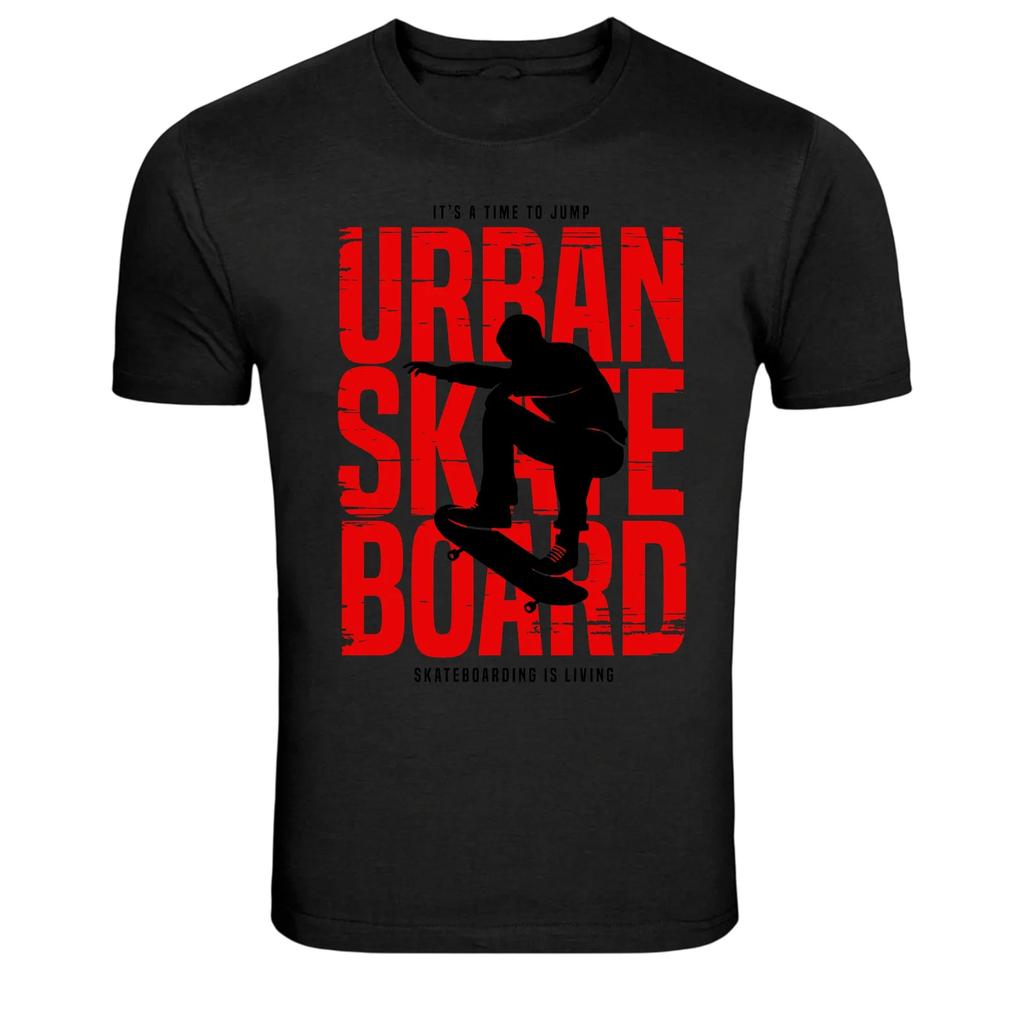 Urban Skateboard Street Skater Graphic T-Shirt