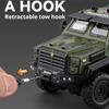 1:32 Scale Sword Toothed Tiger Armored Car Model Toy Wheel Steering Music Light Off-road Police Vehicles Shock Absorption Gifts