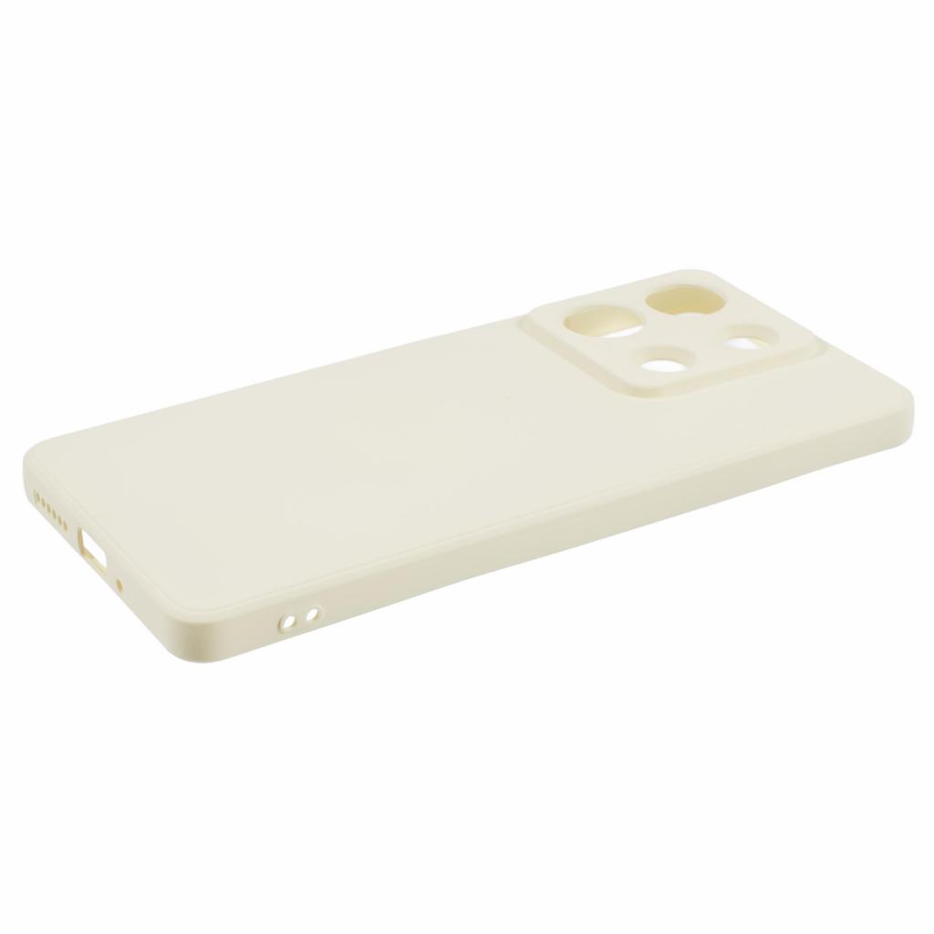 For Xiaomi Redmi Note 13 5G Phone Cover Rubberized TPU Soft Fiber Lining Back Case