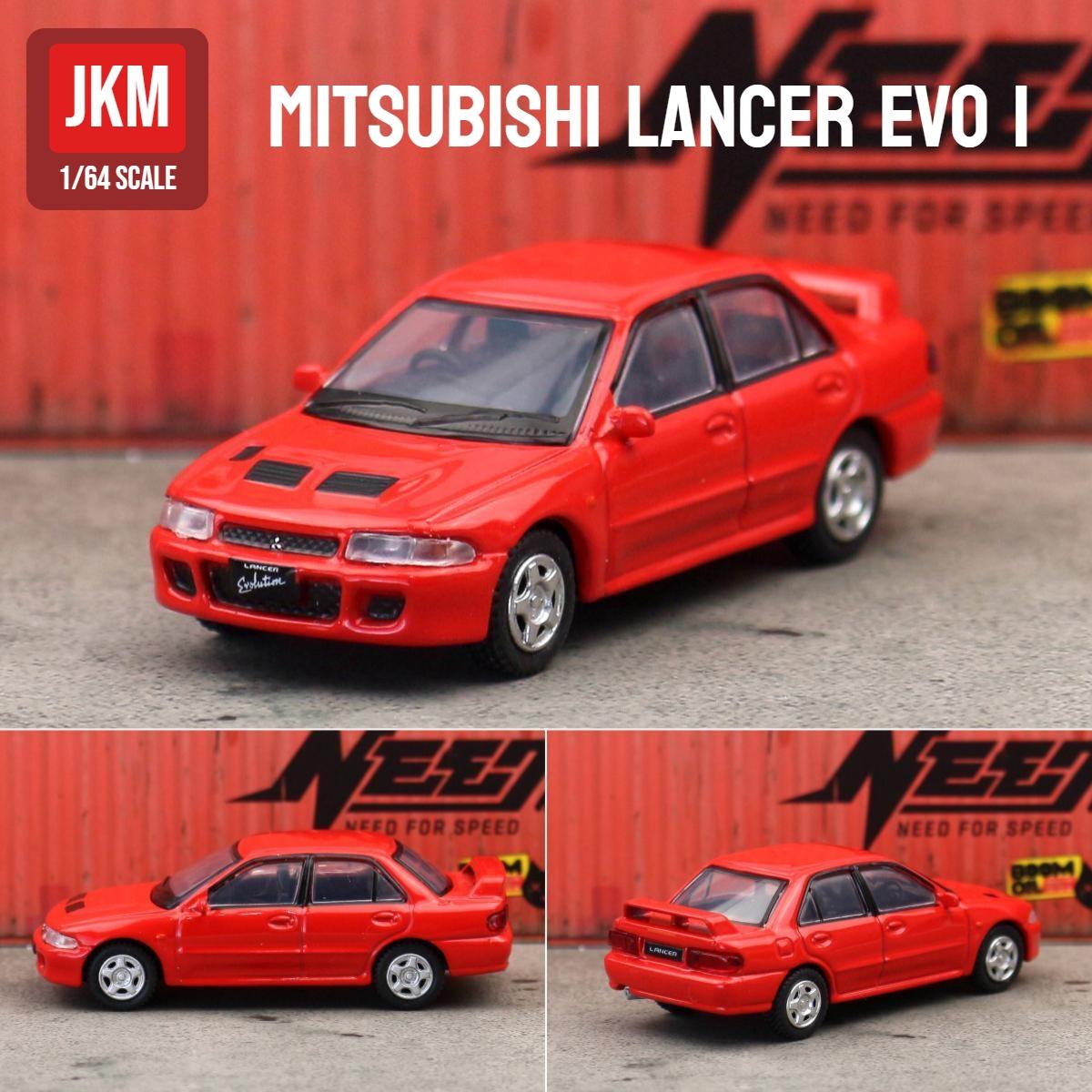 

1/64 Mitsubishi Lancer Evolution EVO Сімейство JDM Initial D Модель іграшкового автомобіля JKM 1:64 Безкоштовні Колеса Литий Металевий Сплав Колекція Подарунок