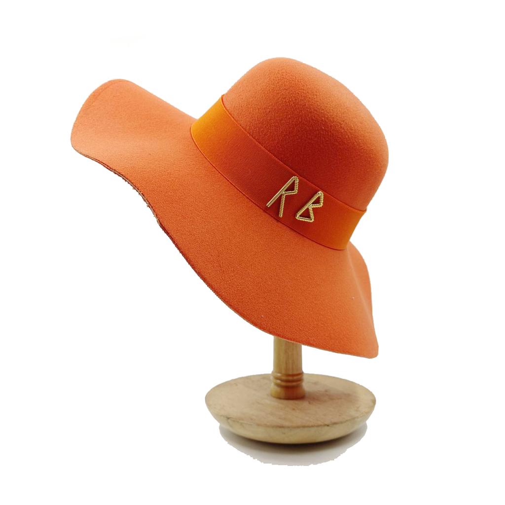 Beach Hat Punk Pearl Chain DIY Concave Crown Sun Hat New Korean Letter Hat Beach Hat Men's and Women's Punk Hat Candy Color Sun