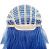 NSPSTT Genshin Impact Liyue Ganyu Cosplay Smooth and Easy to Genshin Impact Style Ganyu Chapter of the Immortals (Ice) Wig, Style, Blue,