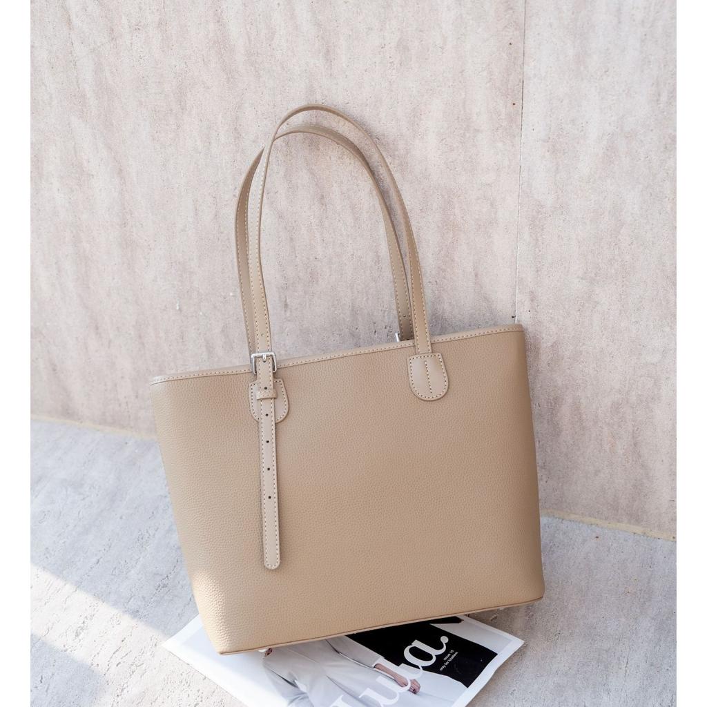 Damen Schultertasche aus Rindsleder, Messenger-Damen mit großem Fassungsvermögen, modische und schlichte vielseitige Einkaufstasche