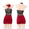 Domila Erotic Underwear Bed Abstinence Secretary Hip Skirt Uniform Pure Desire Pajamas Free-to-take Suit Qqny