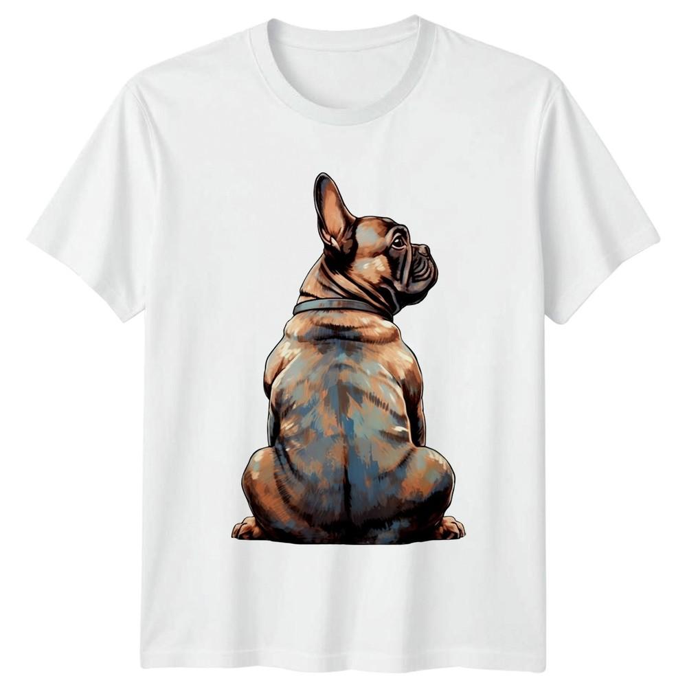 Stylish French Bulldog Art Brindle Dog TShirt French Bulldog Dog Owner S